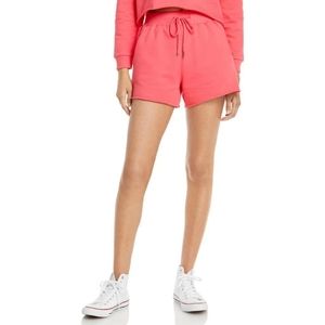 NEW Blank NYC Take Me There Drawstring Shorts w/Pockets size Large in Coral